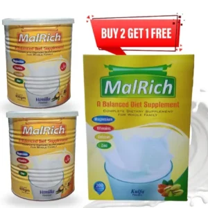 MalRich – Milk-Based Energy Supplement (2 ten 1 freee soft 200 gm)