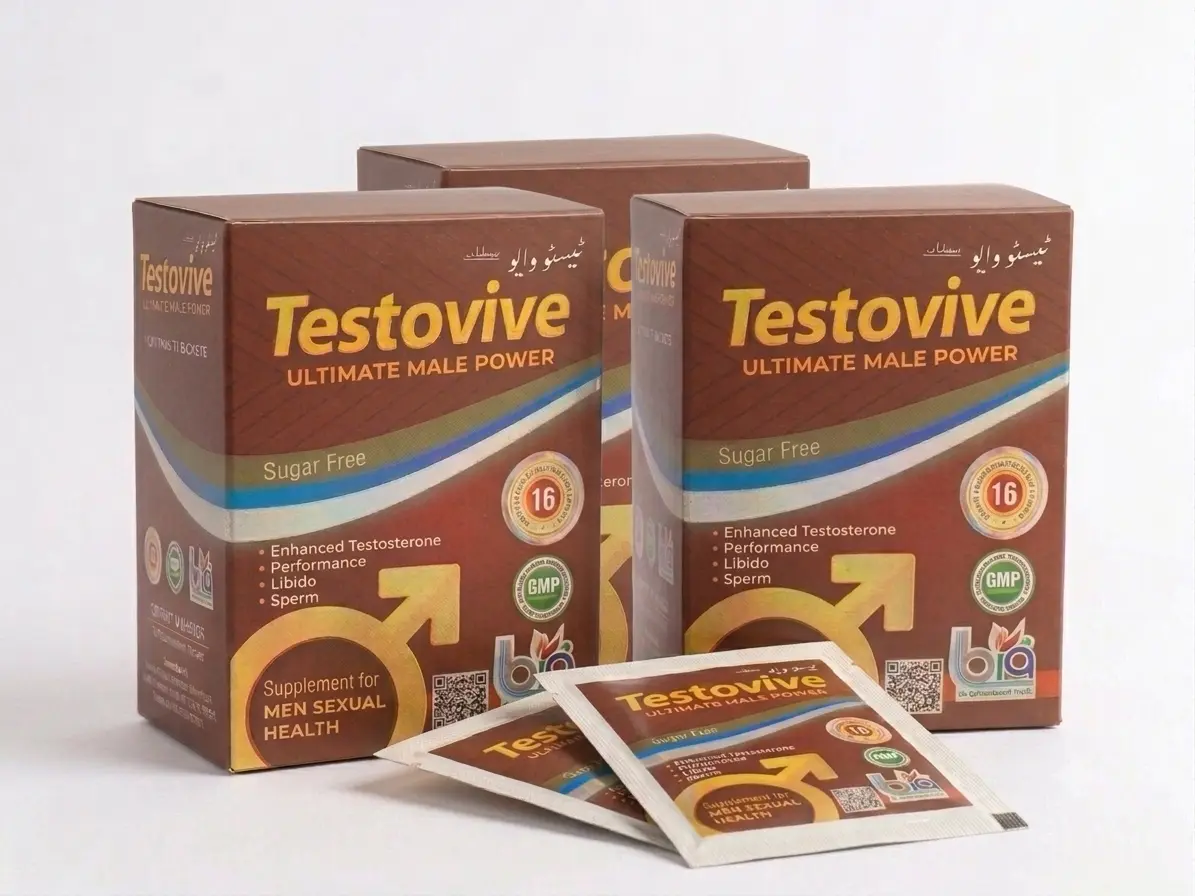 Testovive – Advanced Male Power, Strength, Energy & Vitality Support Formula (10 Sachets) - Image 4